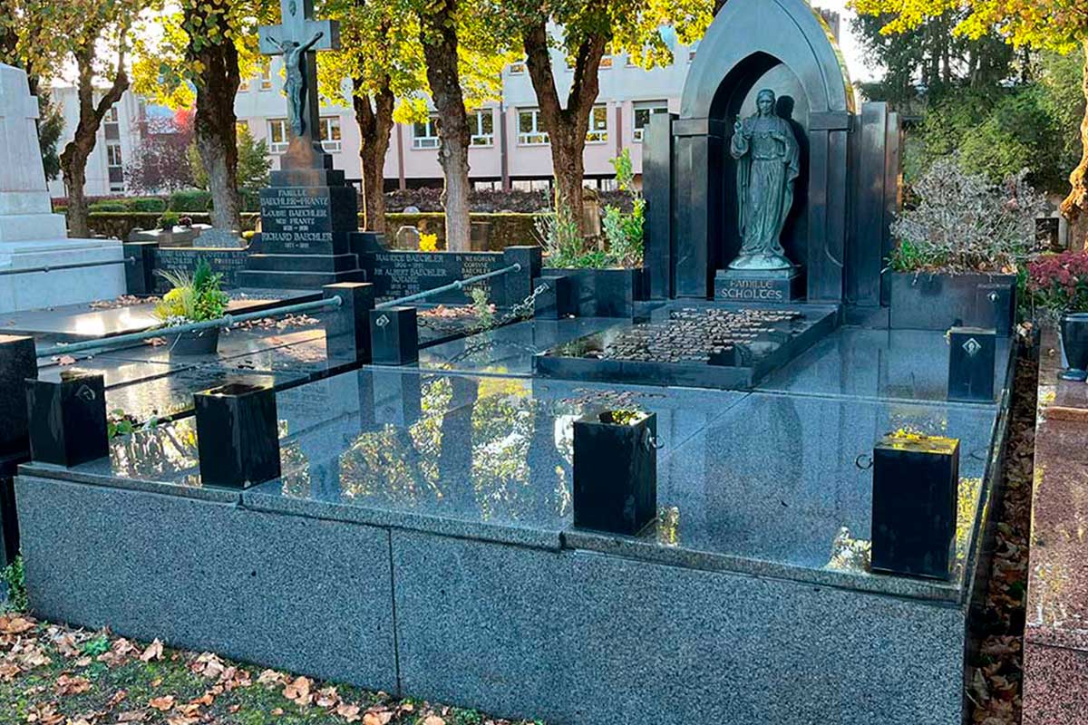 Entretien de tombe après