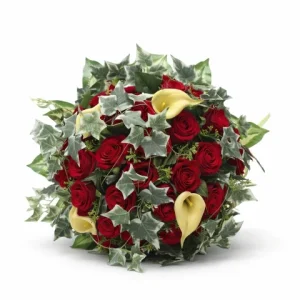 Bouquet de fleur rouge