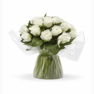 Bouquet de rose blanche