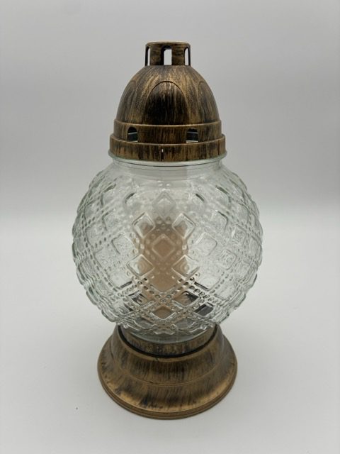 Lanterne verre plastique