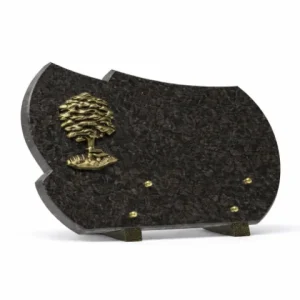 Plaque granit arbre