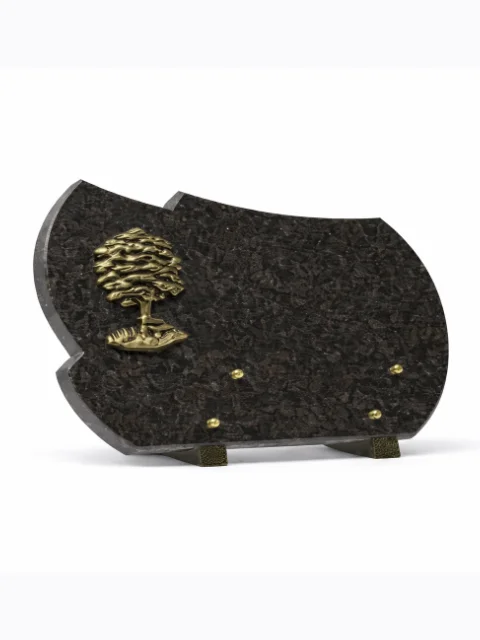 Plaque granit arbre