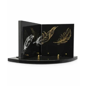 Plaque granit double pplume