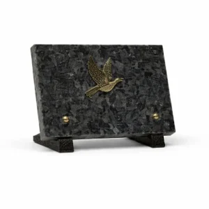 Plaque granit hirondelle
