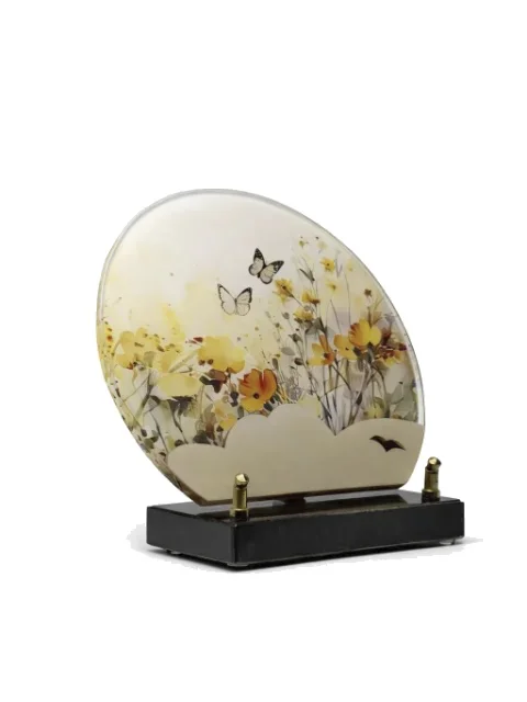 Plaque plexi printemps
