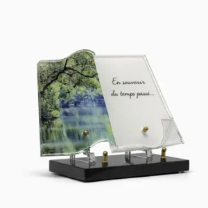 Plaque plexi rivière