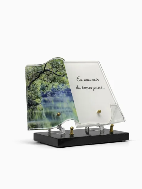 Plaque plexi rivière
