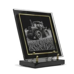 Plaque plexi tracteur