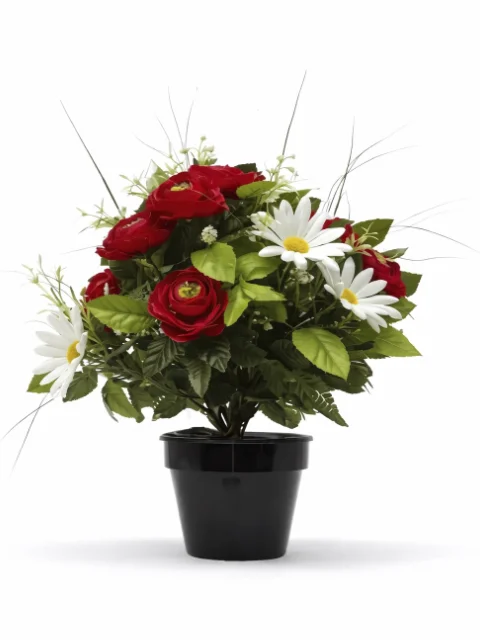 Pot de fleurs fuchsiat