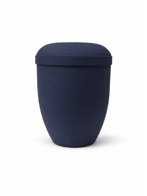 Urne bleu matt