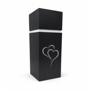 Urne dispertion double coeur