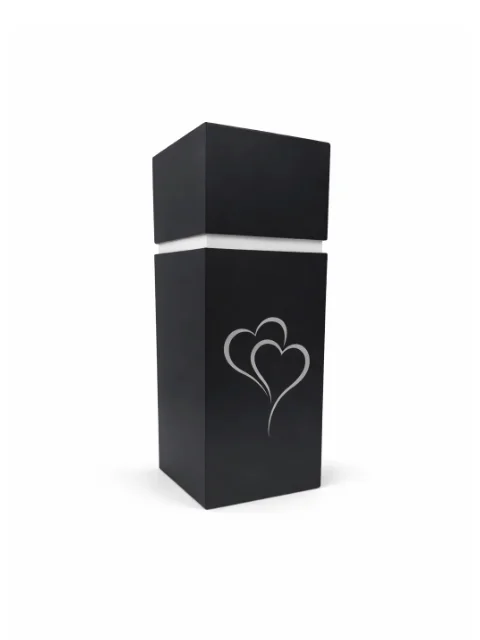 Urne dispertion double coeur